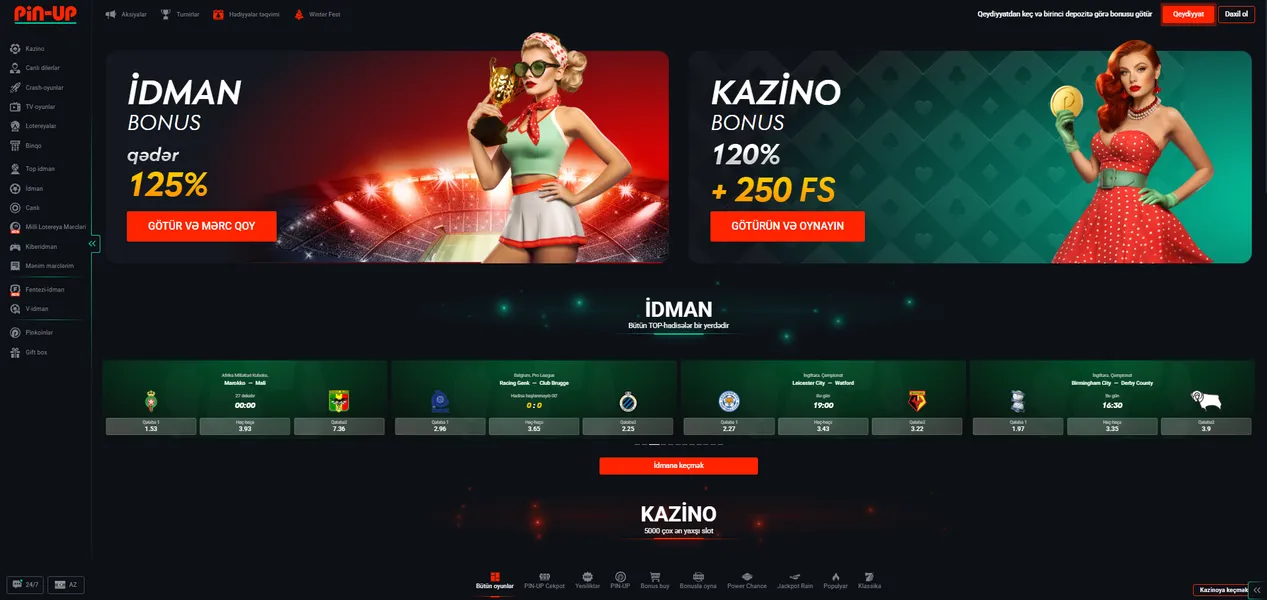 Pin Up oyunun əsas üstünlükləri